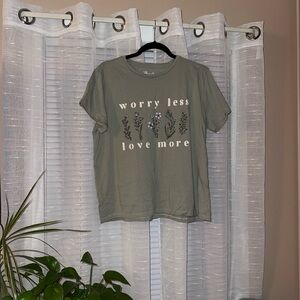 Fleurish Sage Green Graphic Tee